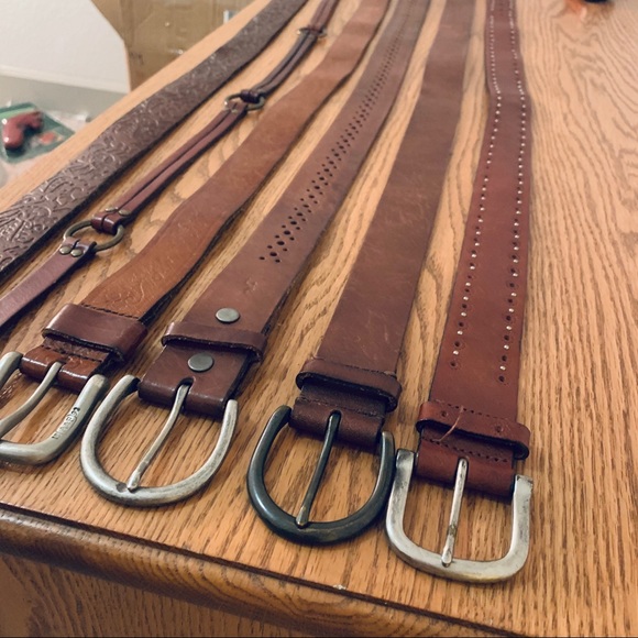 Lot of six (6) Abercrombie, Hollister, belts - Picture 4 of 7
